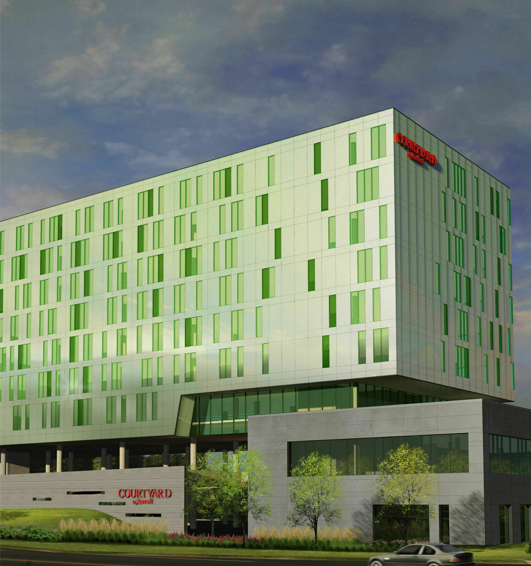 Courtyard By Marriott Quebeque Exterior foto